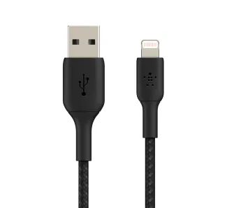 Kabel Belkin BoostCharge USB-A do Lightning 2m Czarny