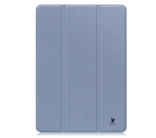 Bizon Case Tab Lizard z klapką do Samsung Galaxy Tab S9 Szary