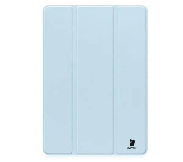Bizon Case Tab Lizard z klapką do Samsung Galaxy Tab S9 FE Plus Błękitny