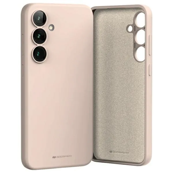 Etui Mercury Silicone Galaxy A16 A166 Piaskowy róż