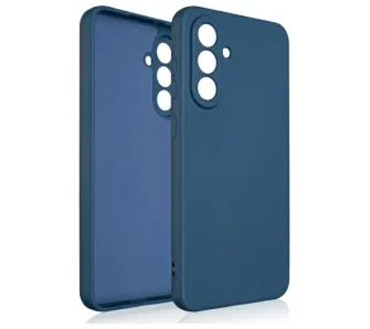 Etui Beline Silicone do Samsung A56 5G Niebieski