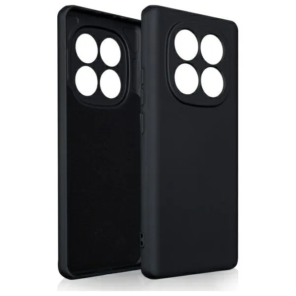 Etui Beline Silicone do Xiaomi Redmi Note 14 Pro Czarny