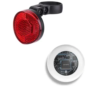 Lokalizator 4smarts 541611 SkyTag z odblaskiem rowerowym Czarno-czerwony