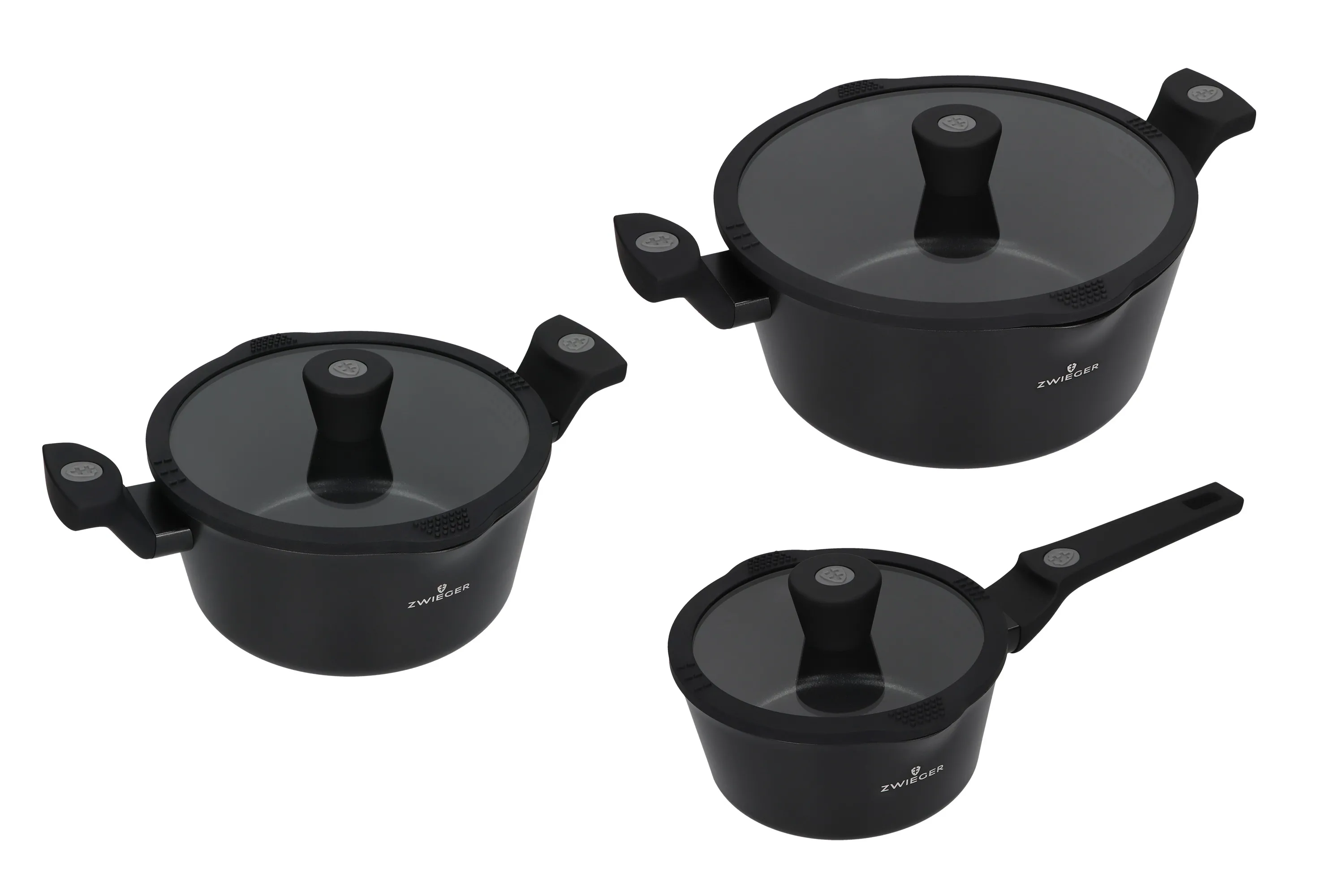 Zestaw garnków Zwieger Korra ZWS-25709 Indukcja Aluminium 6 elementów