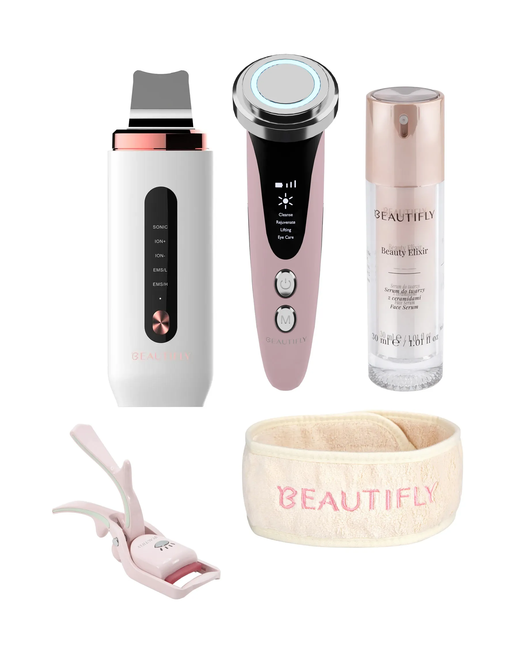 Zestaw do pielęgnacji Beautifly Blask & Regeneracja