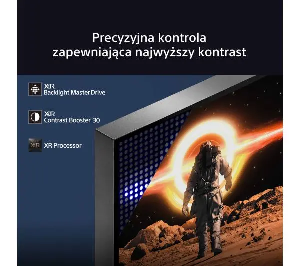 Sony BRAVIA 9 K-75XR90 75" QLED 4K Mini LED 120Hz Google TV Dolby Vision Dolby Atmos HDMI 2.1 DVB-T2 + Soundbar HT-BD60 - Kup na Raty - RRSO 0%