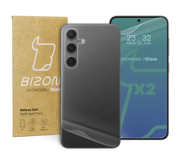 Bizon na tył i przód Glass Hydrogel Pack do iPhone 14 Pro