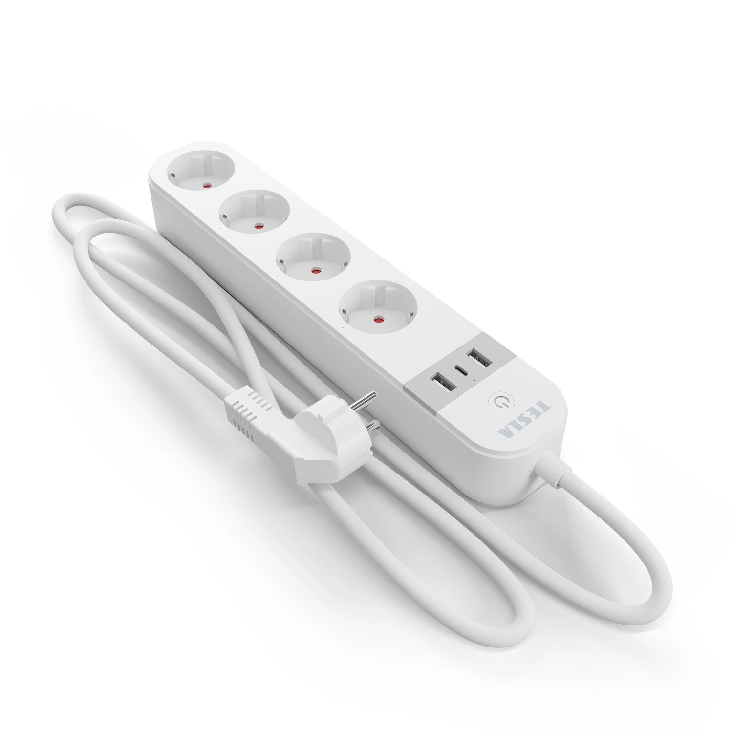 Przedłużacz Tesla PS300 Wi-Fi 4+2+1 USB, USB-C