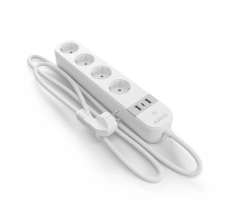 Przedłużacz Tesla PS300 Wi-Fi 4+2+1 USB, USB-C