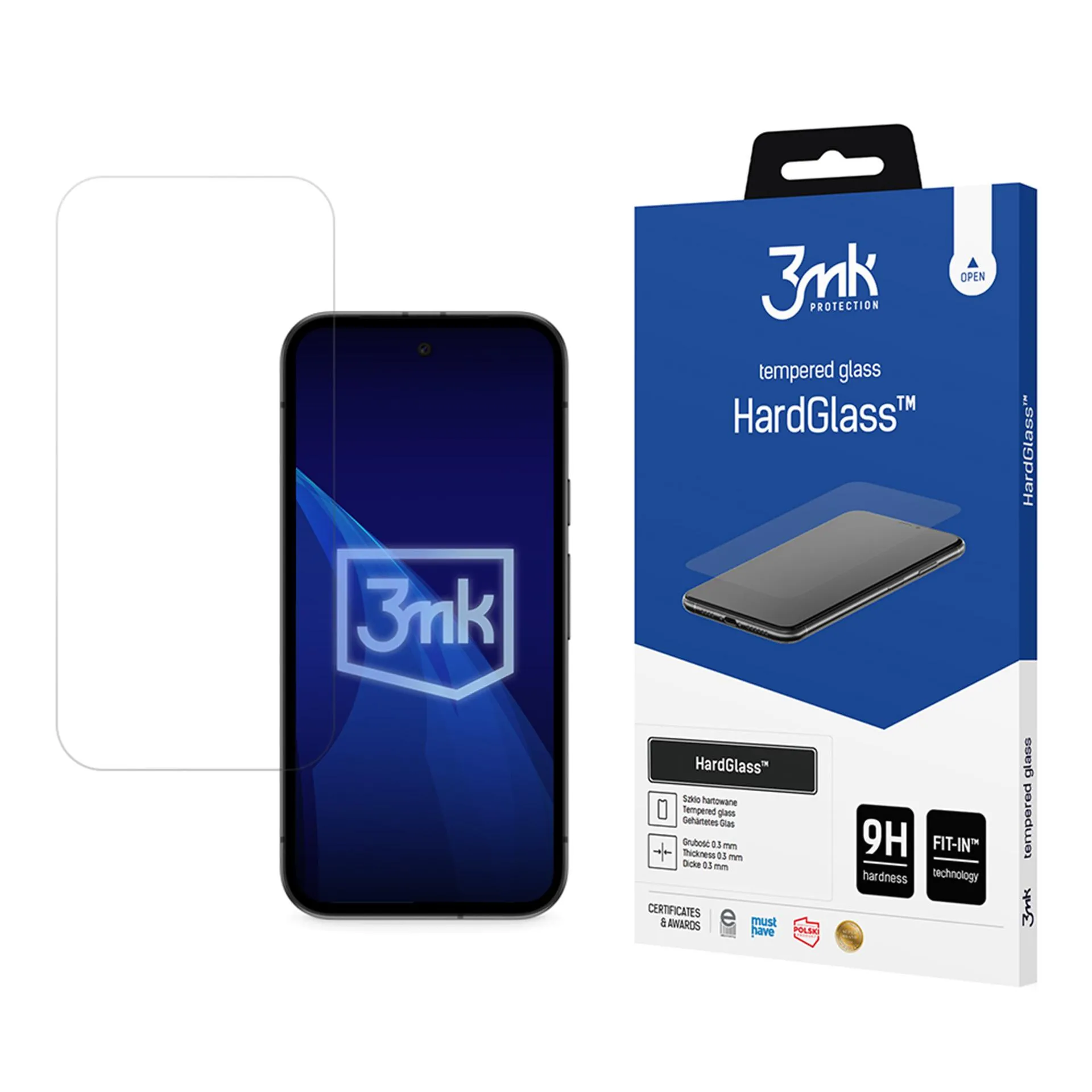 Szkło hartowane 3mk HardGlass do Google Pixel 10A