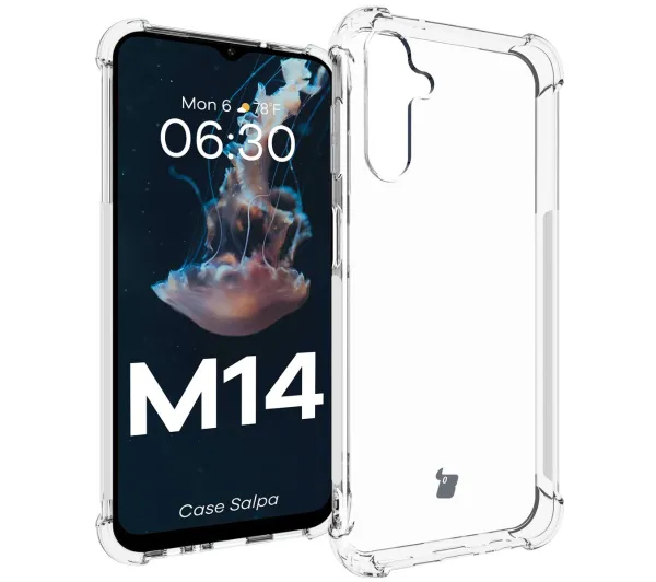 Bizon Salpa do Samsung Galaxy M14 5G Przezroczysty