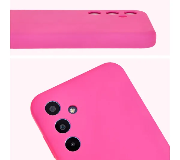 Bizon Soft Case do Samsung Galaxy M35 5G Neonowo-różowy
