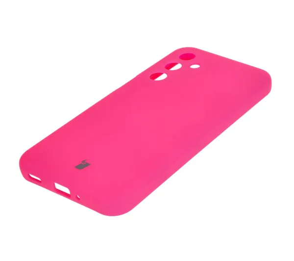 Bizon Soft Case do Samsung Galaxy M35 5G Neonowo-różowy