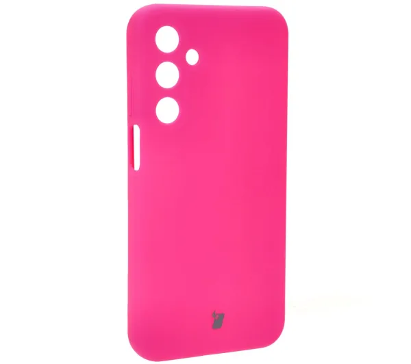 Bizon Soft Case do Samsung Galaxy M35 5G Neonowo-różowy