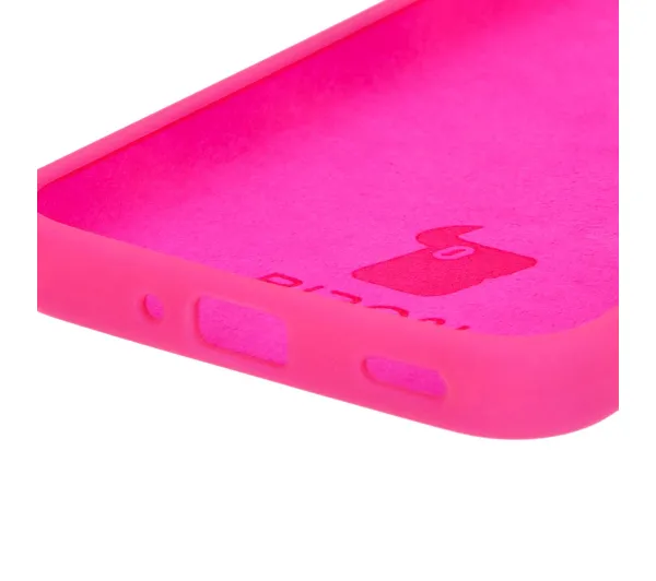 Bizon Soft Case do Samsung Galaxy M35 5G Neonowo-różowy