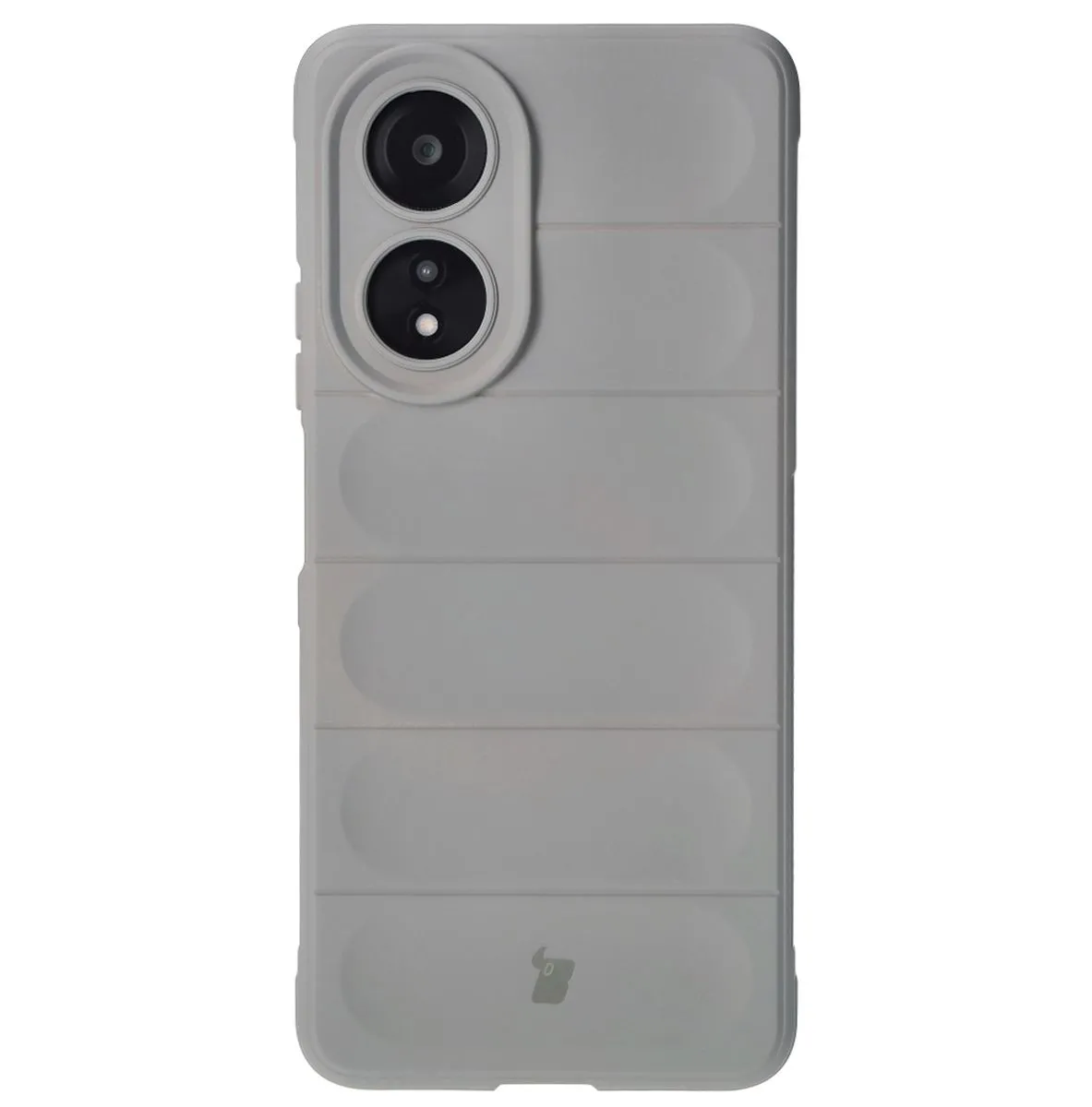 Etui Bizon Tur do Oppo A58 4G Jasnoszary