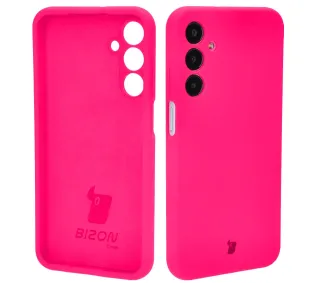 Bizon Soft Case do Samsung Galaxy A25 5G Neonowo-różowy