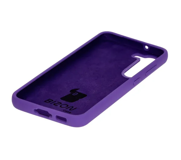 Bizon Soft Case do Samsung Galaxy S23 Fioletowy
