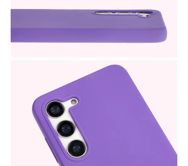 Bizon Soft Case do Samsung Galaxy S23 Fioletowy