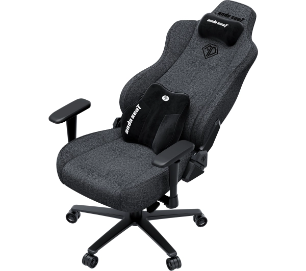 Anda Seat Novis Plus XL Gamingowy do 150kg Tkanina Ciemno szary - Kup na Raty - RRSO 0%