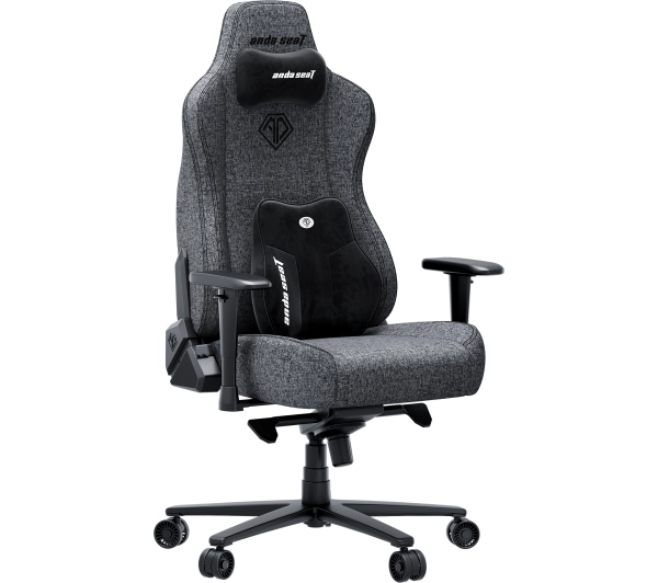 Anda Seat Novis Plus XL Gamingowy do 150kg Tkanina Ciemno szary - Kup na Raty - RRSO 0%