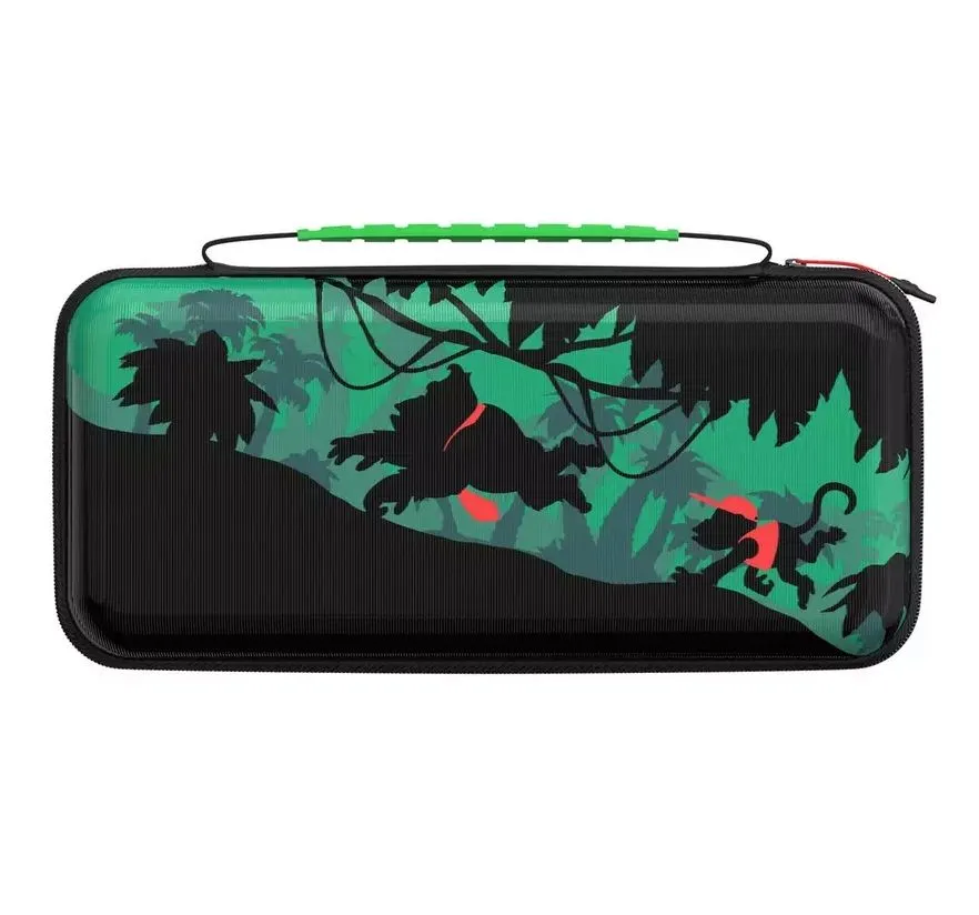 Etui Turtle Beach PlayTrek Travel Case Donkey Kong do Nintendo Switch 2 Czarno-zielony