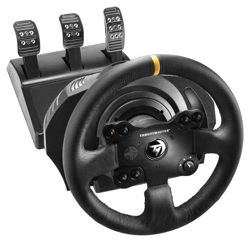 Kierownica Thrustmaster TX Racing Wheel Leather Edition z pedałami do Xbox Series X/S, Xbox One, PC Force Feedback