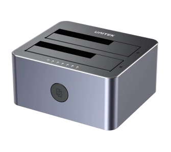 Stacja dokująca Unitek Y-3026GY01-EU do Dysków SATA 2,5"/3,5"  Szary