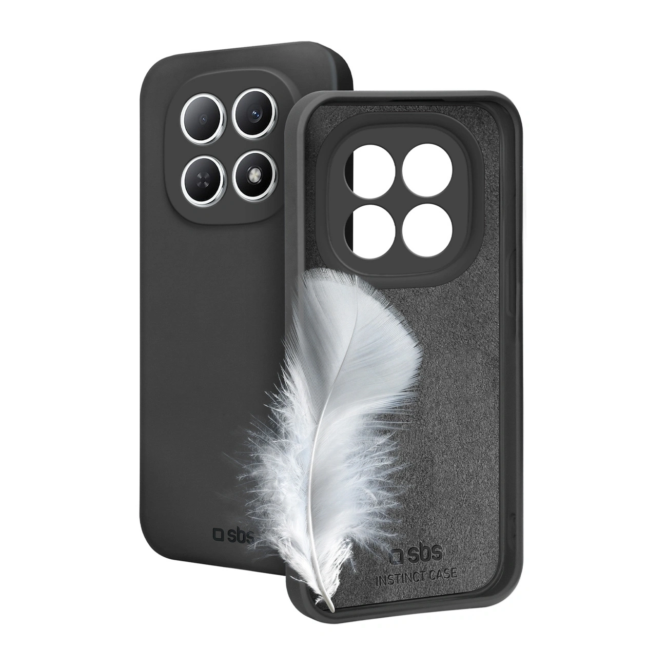 Etui SBS Instinct do Xiaomi Redmi Note 15 Czarny