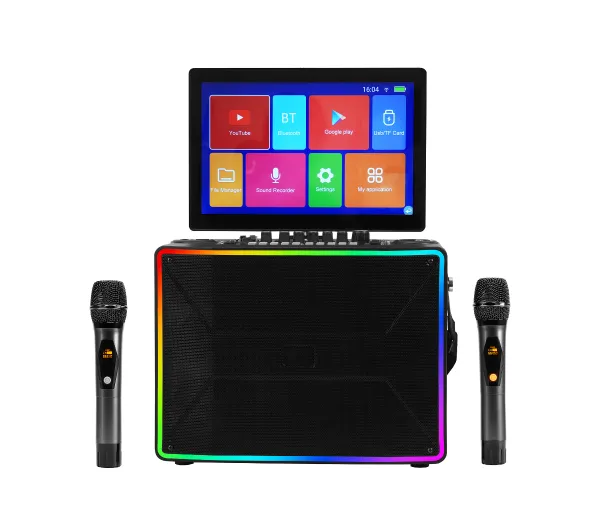 Musicmate MM-SC900 PartyStar 250W  Mikrofon Karaoke Bluetooth Czarny