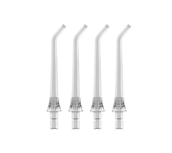 Oryginalna końcówka do irygatora BE LUCENT Flare Nozzles (4 szt.) (Czyszczenie trudno dostępnych miejsc)