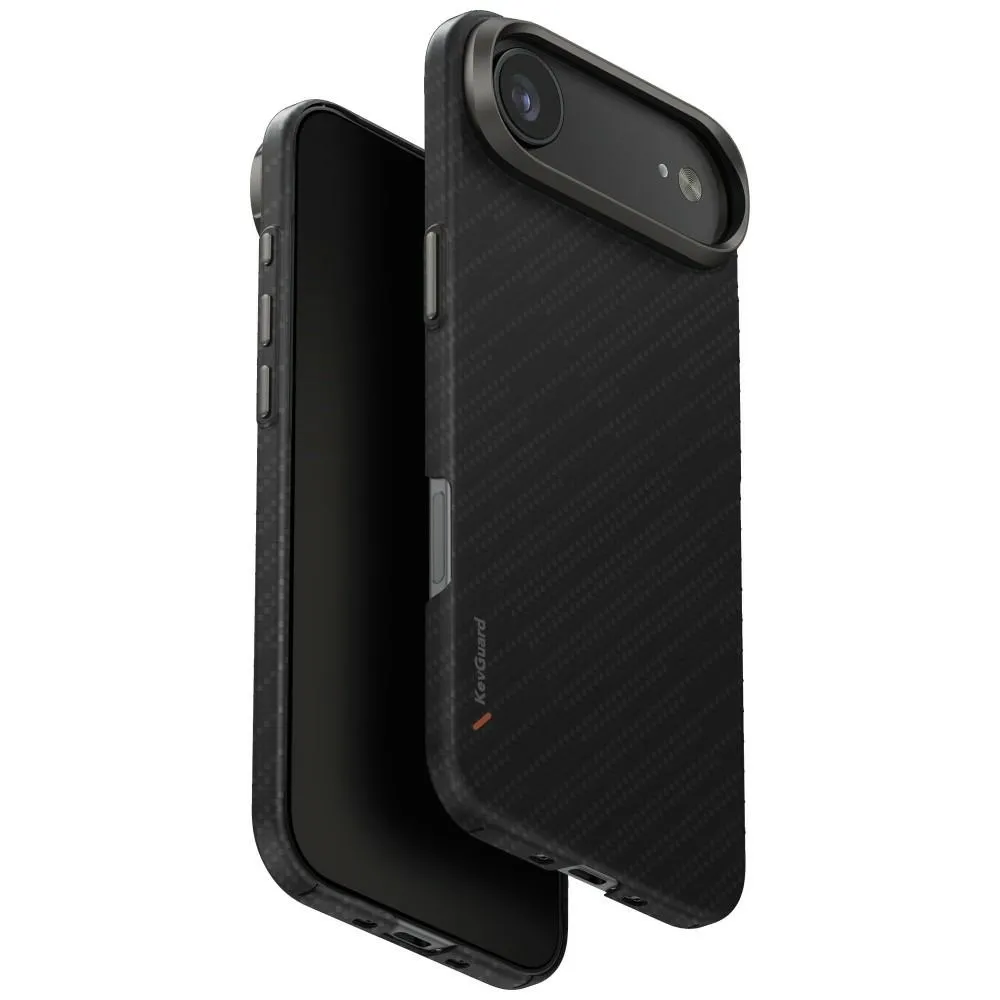 Etui UNIQ Keva EDGE do iPhone Air Magclick Charging Czarny