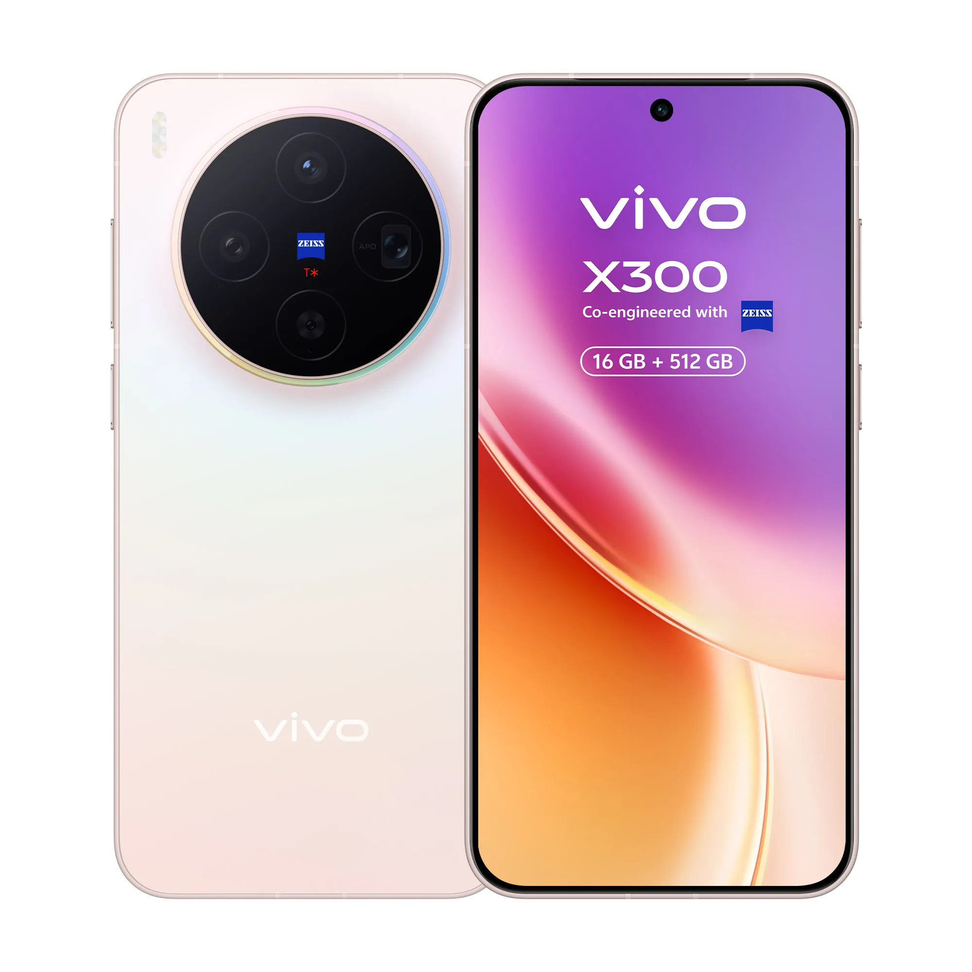Smartfon vivo X300 16/512GB 6,31" 120Hz 200Mpix Różowy