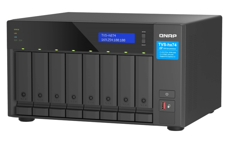 Dysk sieciowy QNAP TVS-H874-I5-32G Czarny