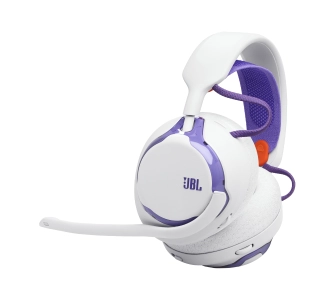 Słuchawki bezprzewodowe z mikrofonem JBL Quantum 650 Nauszne Biało-fioletowy
