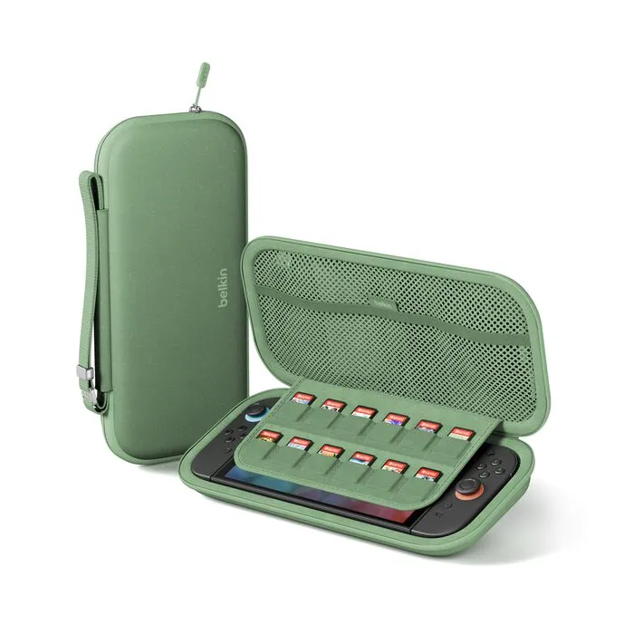 Etui Belkin Travel Case Pistaciho Greendo Nintendo Switch 2 Zielony