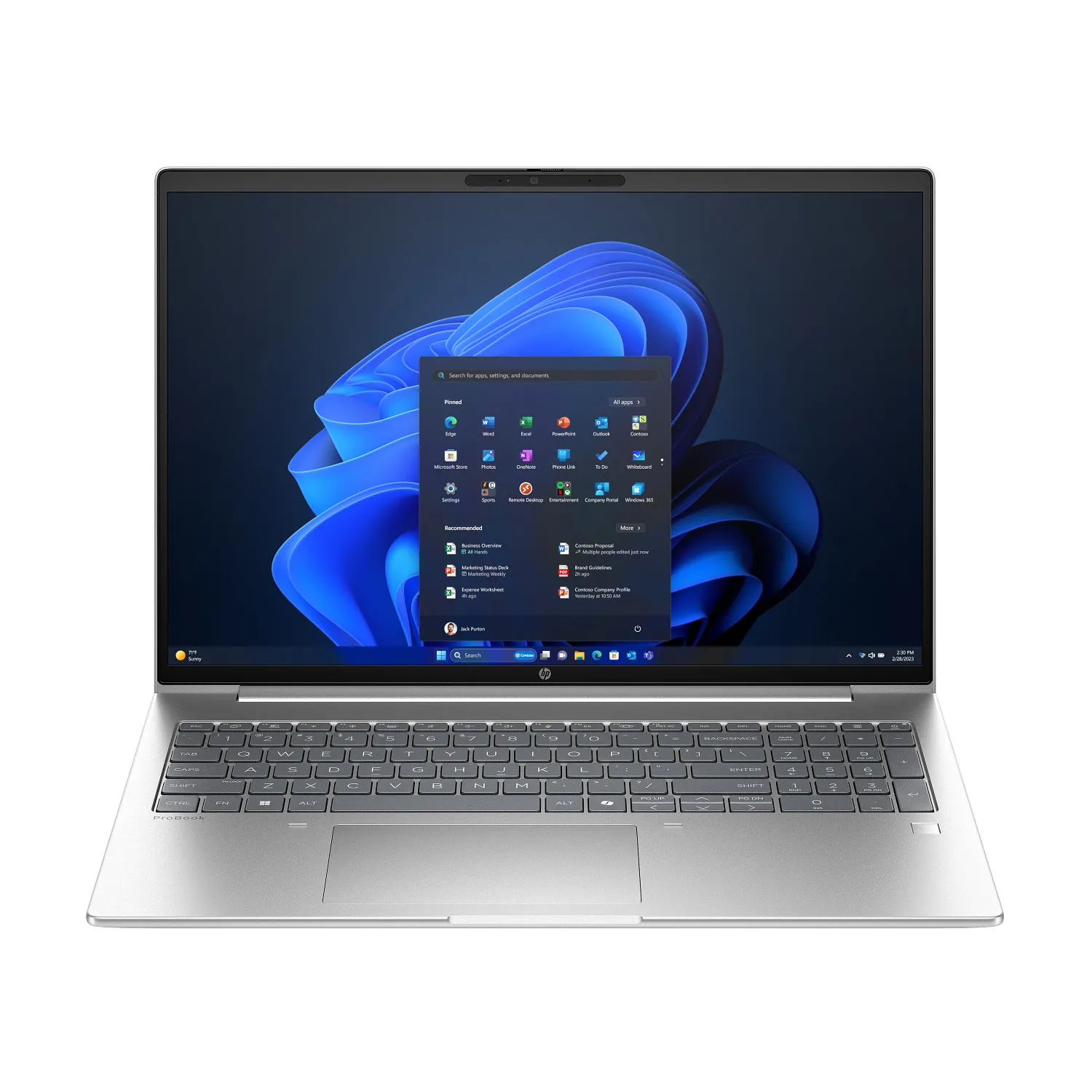 Laptop biznesowy HP ProBook 4 G1i 16" Ultra 5 225U 16GB RAM 512GB Dysk SSD Win11 Pro Srebrny Funkcje AI