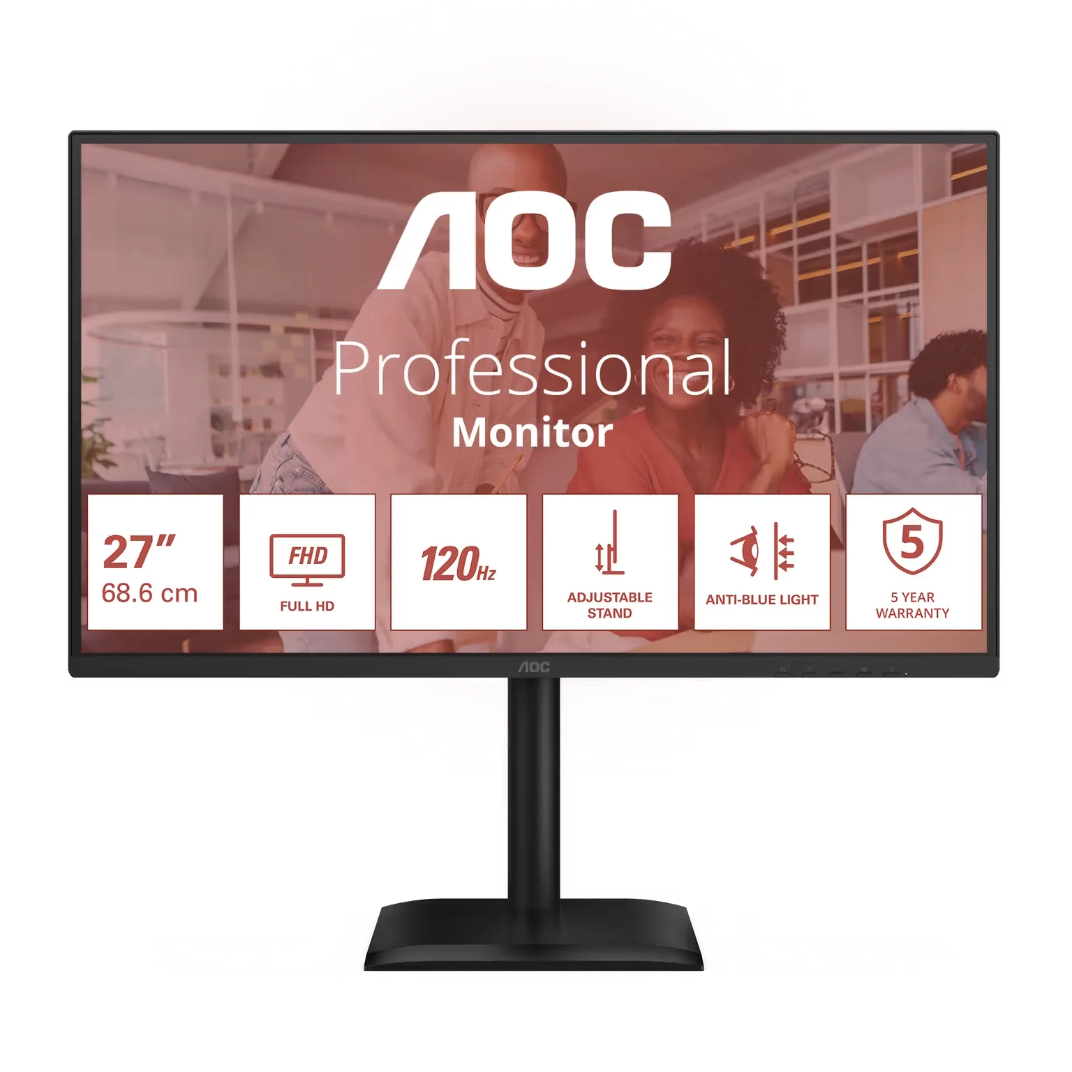 Monitor AOC 27E4CV 27" Full HD IPS 120Hz 4ms