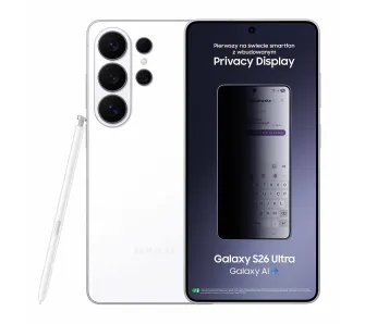 Samsung Galaxy S26 Ultra 12/512GB 6,9" 120Hz 200Mpix Biały