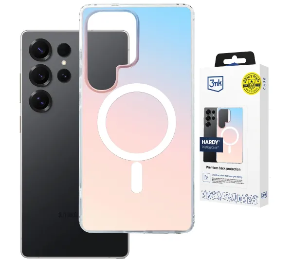 3mk Hardy PrisMag Case do Galaxy S24 Ultra Holograficzny