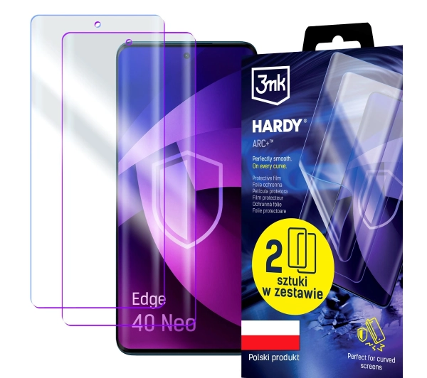 3mk Hardy ARC+ do Motorola Edge 40 Neo 2 sztuki