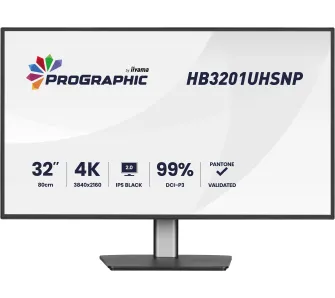 Monitor iiyama ProGraphic HB3201UHSNP-B1 31,5" 4K IPS Black 2.0 60Hz 4ms Profesjonalny