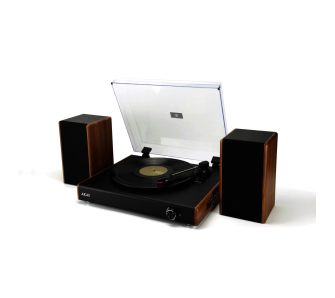 Gramofon AKAI ATT-240SP Manualny Napęd paskowy Brązowy