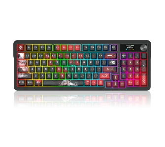 Klawiatura mechaniczna Redragon K719AK-RGB-PRO Artemis Pro Lion L Czarny