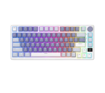 Klawiatura mechaniczna Royal Kludge RK-M75 Ocean Blue Brown Switch Biało-Niebieski