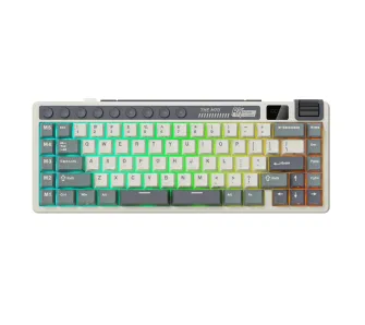 Klawiatura mechaniczna Royal Kludge RK-M70 Cyan Purple Beige Switch Cyjanowo-Fioletowy