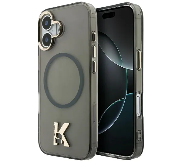 Karl Lagerfeld IML K Head Logo MagSafe do iPhone 17 Czarny