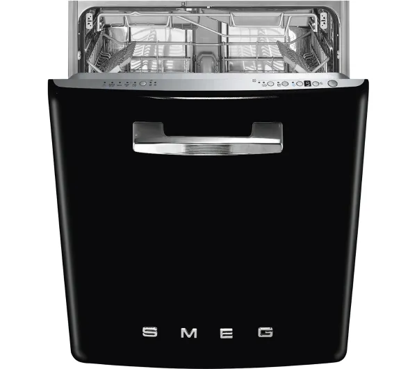 Zmywarki do zabudowy - Smeg STFABBL3 60cm Automatyczne otwieranie drzwi Kosz na sztućce
