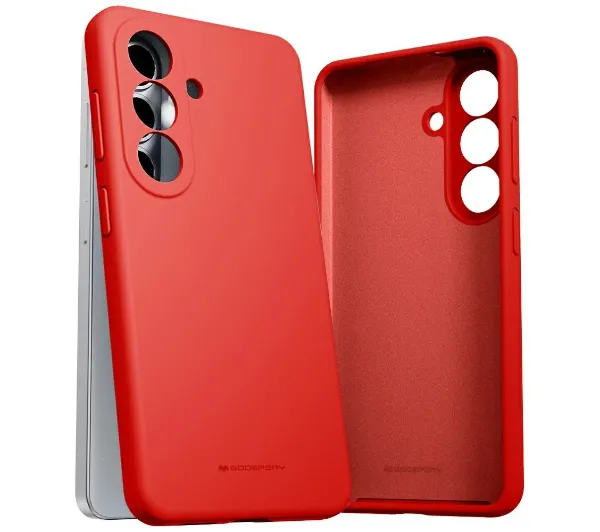 Mercury Silicone do Galaxy S26 Czerwony