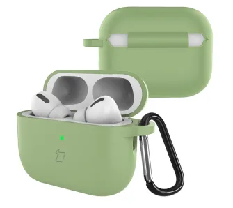 Etui na słuchawki Bizon Case Headphone Silicone do AirPods Pro 3 Jasnozielony